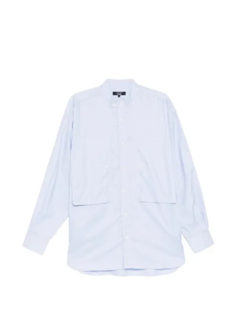 Comme des Garçons Homme patch-pockets shirt Blue HQB012