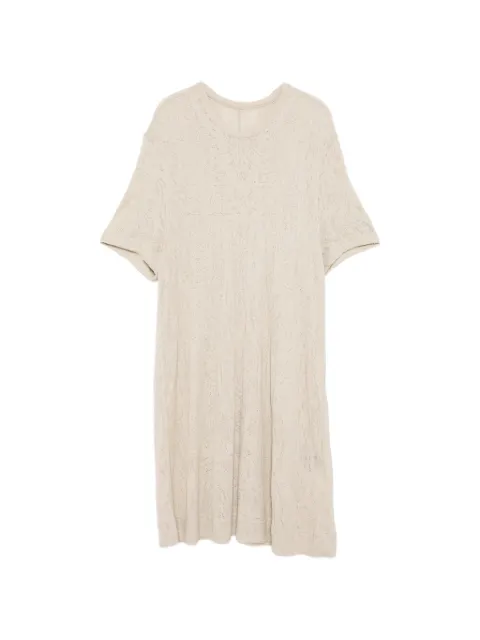 Julius jacquard-weave short-sleeve T-shirt Neutrals 937CUM6SND