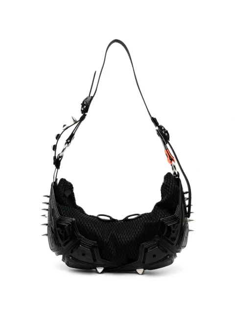 Innerraum Object M02 half moon bag Black M02BSBKSTUD