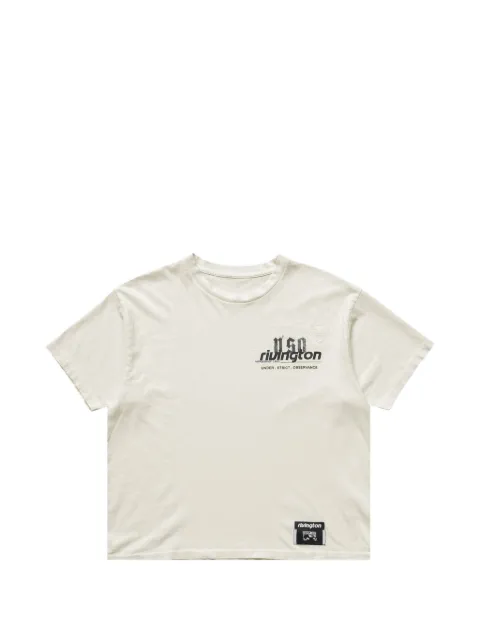 RRR123 graphic-print T-shirt Neutrals MUSOSS90