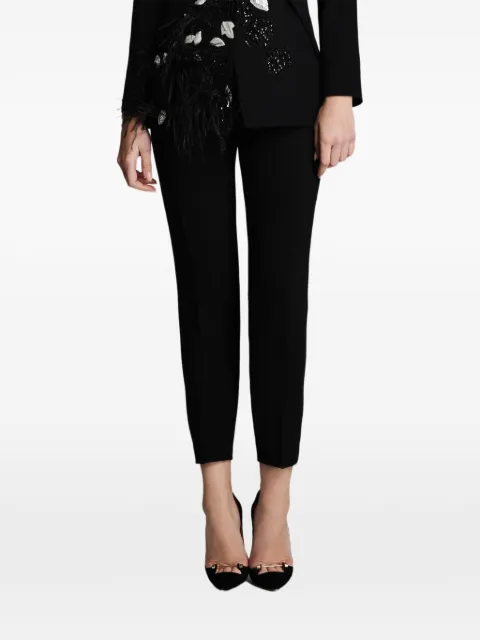 IMROSKA star-motif trousers Black IMROSKASTARPANTS
