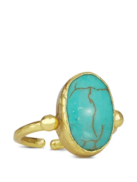 Ottoman Hands Aurelia turquoise cocktail ring Gold GEM15017AR
