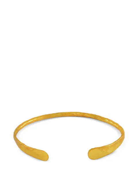 Ottoman Hands Ekavi hammered cuff bracelet Gold ETH830AB