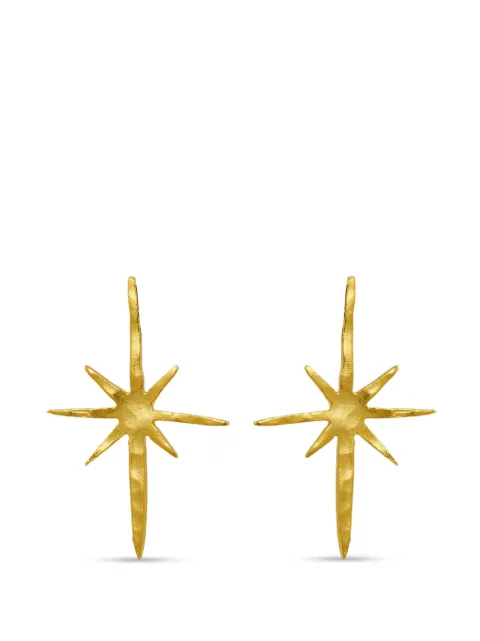Ottoman Hands Northern Star earrings Gold SNS40AE