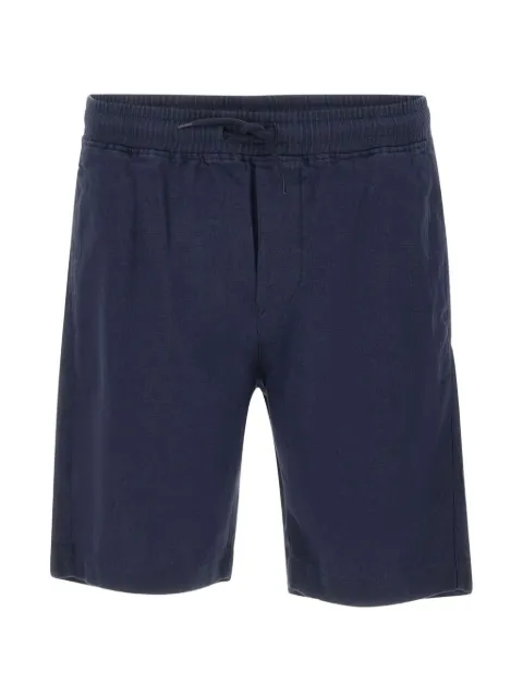 Colmar drawstring linen shorts Blue 08016AZ68