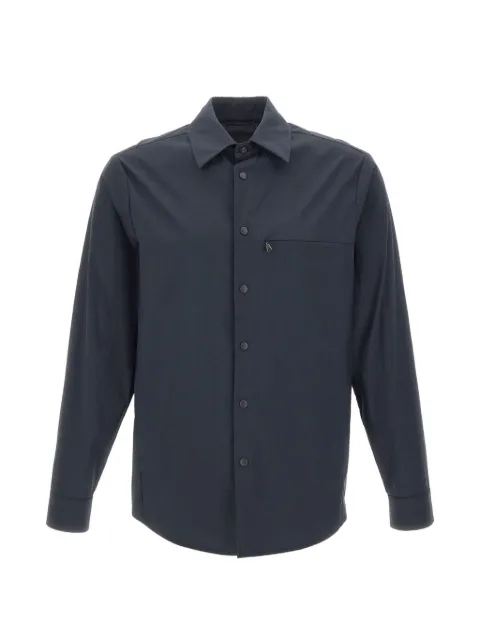 ASPESI snap-button chest-pocket shirt Blue S6ACE12P07601098