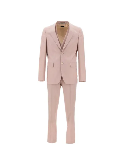 BOSS virgin wool suit (set of three) Pink 50561836