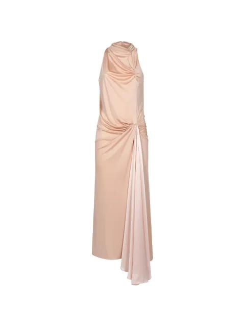 Valentino Garavani draped asymmetric-hem dress Pink BVAJY5A5Y