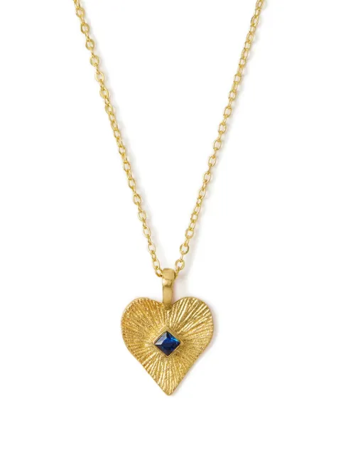 Ottoman Hands heart-pendant necklace Gold ETH4234N