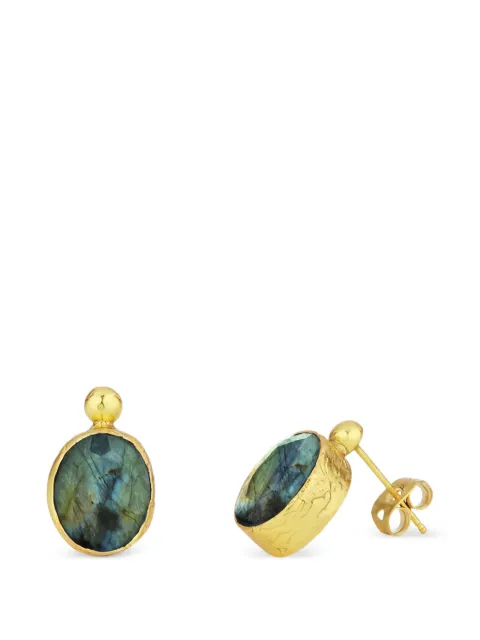 Ottoman Hands labradorite Aurelia earrings Gold GEM1538AE