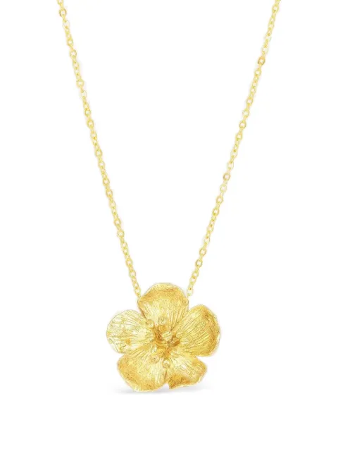 Ottoman Hands Buttercup flower-pendant necklace Gold FLO30AN
