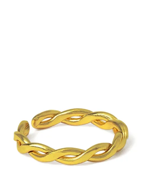 Ottoman Hands Blair chain stacking rings Gold ETH44OAR
