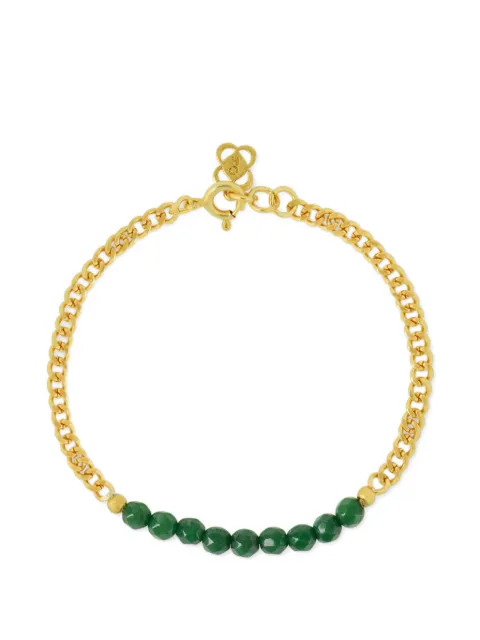Ottoman Hands Margot jade-embellished bracelet Gold BEA11020AB