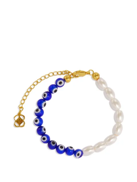 Ottoman Hands Mila pearl-beaded bracelet Gold EEP1812AB