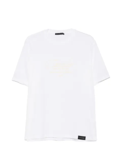 Low Brand Printed Malibu crew-neck T-shirt White LT26014