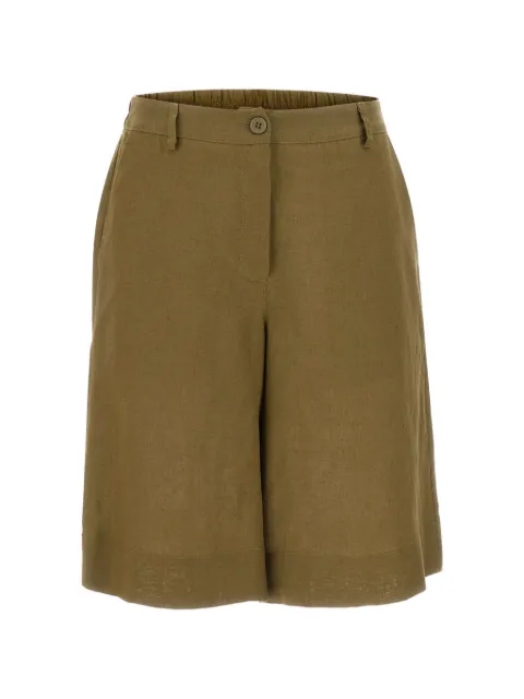 kaos linen bermuda shorts Green SP5LE0395005