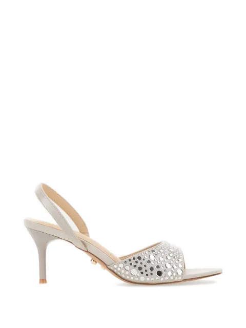 TWENTY FOURHAITCH Dominicus rhinestone-embellished sandals Grey S0090ARG