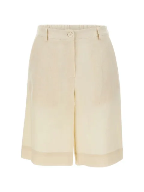 kaos linen bermuda shorts Neutrals SP5LE0391004