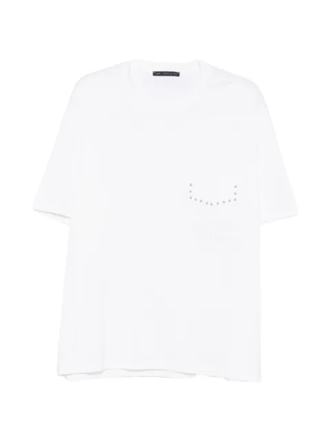 Low Brand studded-embellishment T-shirt White LT26010
