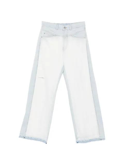 Circus Hotel panelled distressed jeans Blue H6SY02