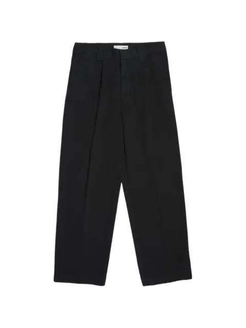 CIARAN CC1 baggy chino trousers Black C01WB01001