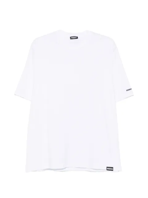 DSQUARED2 logo-patch T-shirt White D9M3Z628