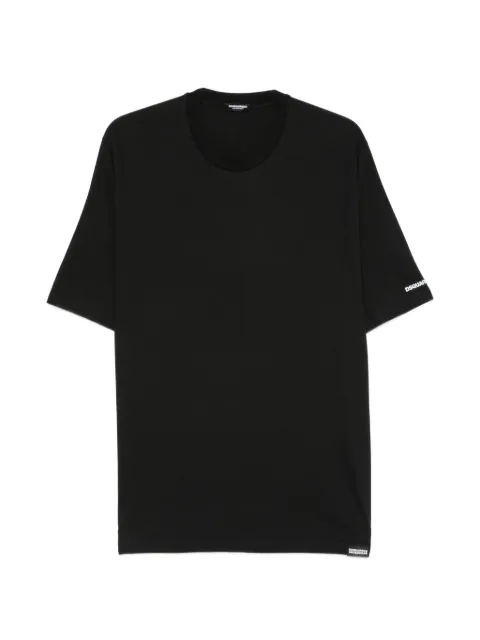 DSQUARED2 logo-print short-sleeve T-shirt Black D9M3Z628