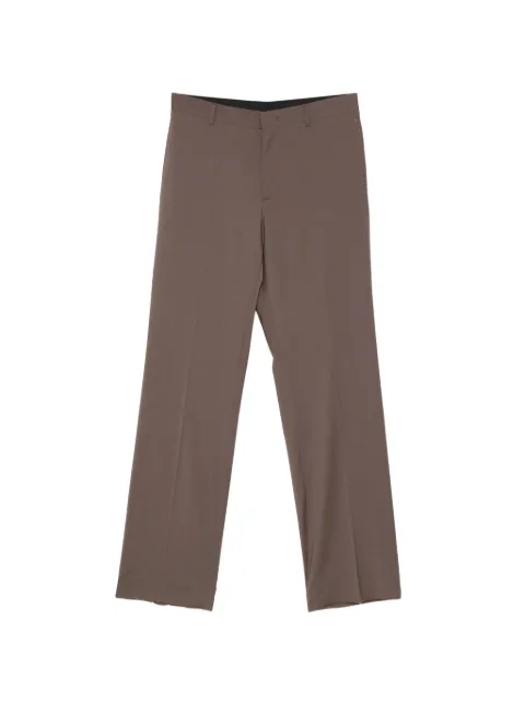 Manuel Ritz pressed-crease tailored trousers Brown 4032P1007260000
