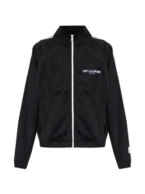 GALLERY DEPT. logo-print side-stripe jacket Black OUT019