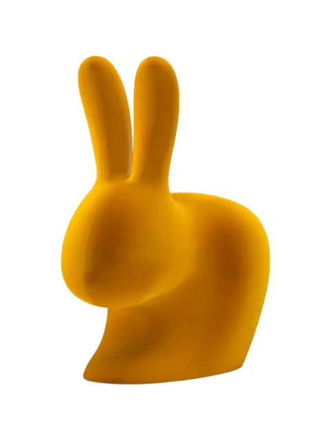Qeeboo rabbit bookend Yellow 90007DGFL