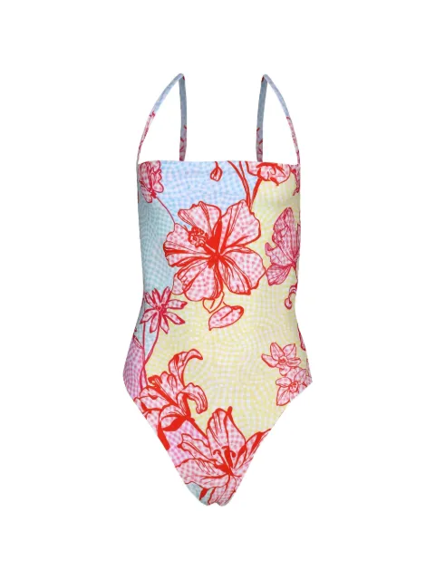 Mary Katrantzou Aprici swimsuit Pink SS26L4TUTIFRUTI