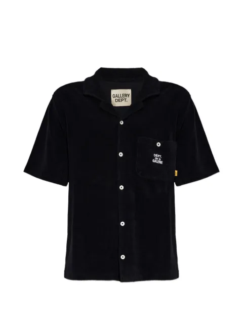 GALLERY DEPT. French Parker chest-pocket shirt Black TOP045