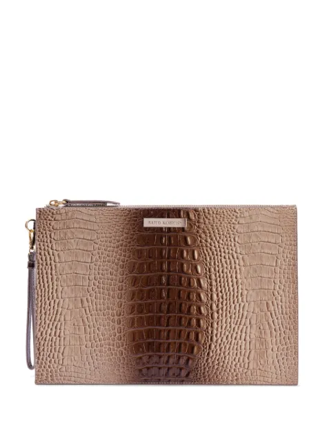 Saiid Kobeisy Tutto clutch bag Neutrals ACBGYR26PCTUTTOBR