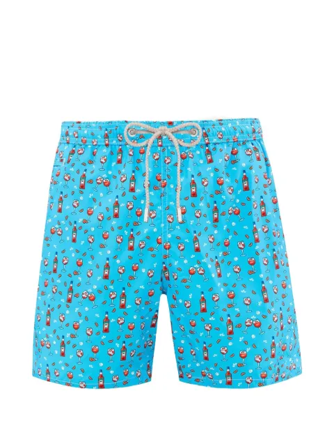 MC2 Saint Barth lighting micro-fantasy swim shorts Blue LIG000308203L