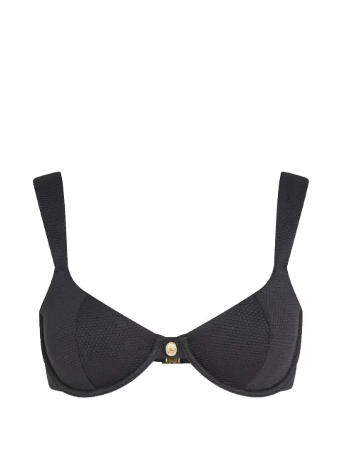 Karl Lagerfeld Hotel Karl underwired bikini top Black B2W46006999