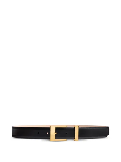KHAITE medium Manhattan belt Black 10129763200