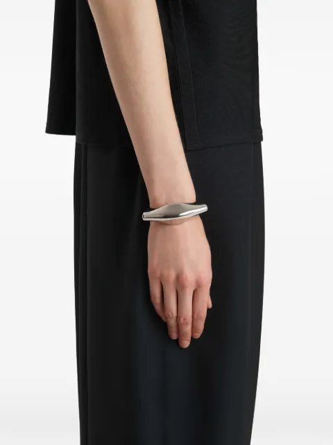 KHAITE Lotus cuff Silver 10144007126