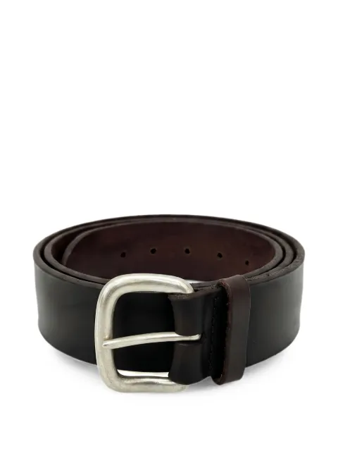 Orciani Bull Soft leather belt Brown U08269