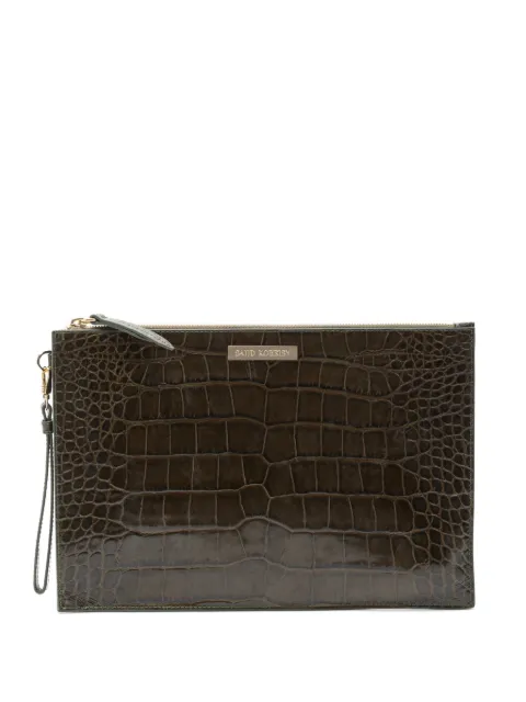 Saiid Kobeisy Tutto clutch bag Green ACBGYR26PCTUTTOOL