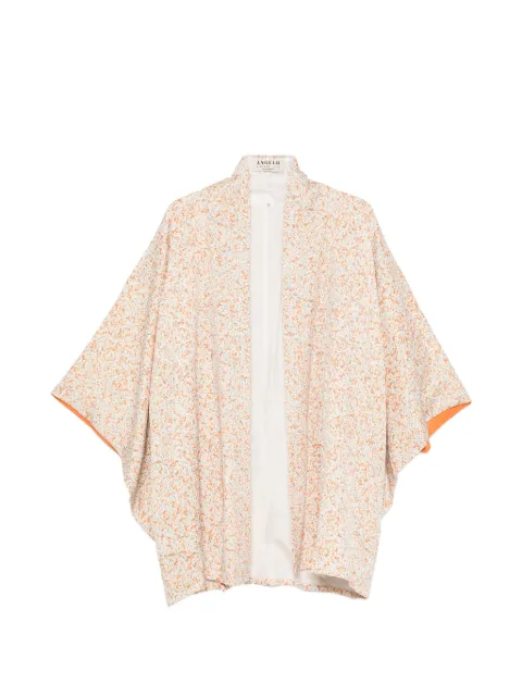 A.N.G.E.L.O. Vintage Cult 1990s floral-print kimono White AN280AZC