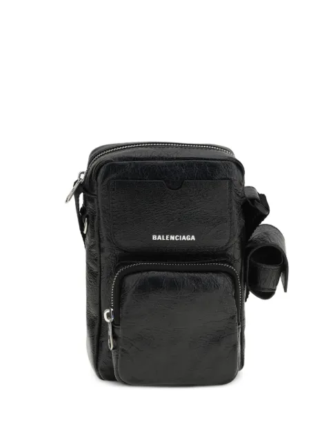 Balenciaga Superbusy Vertical crossbody bag Black 867381210C8