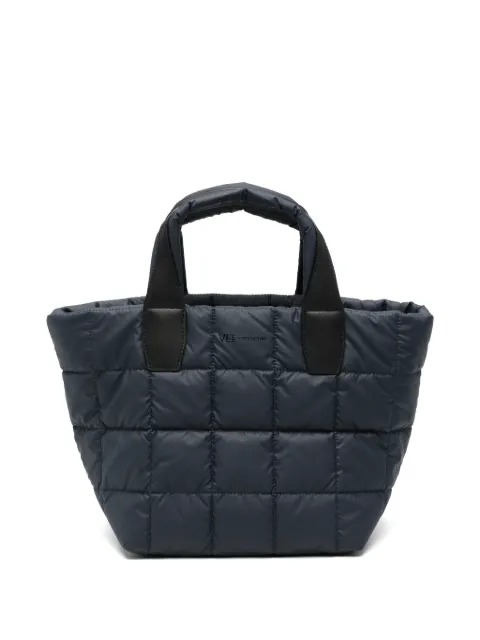 VeeCollective small Porter quilted tote bag Blue 115201