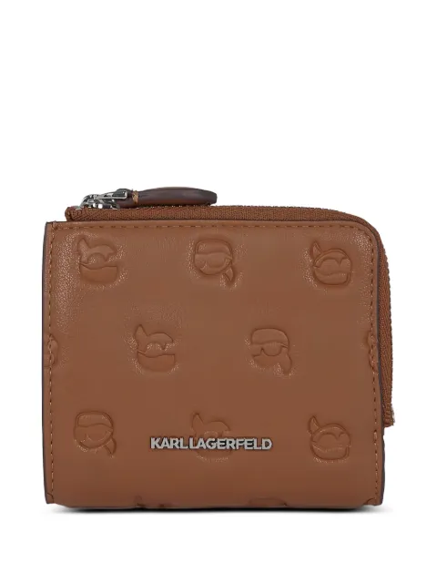 Karl Lagerfeld Ikon monogram bifold wallet Brown A3W320072DF