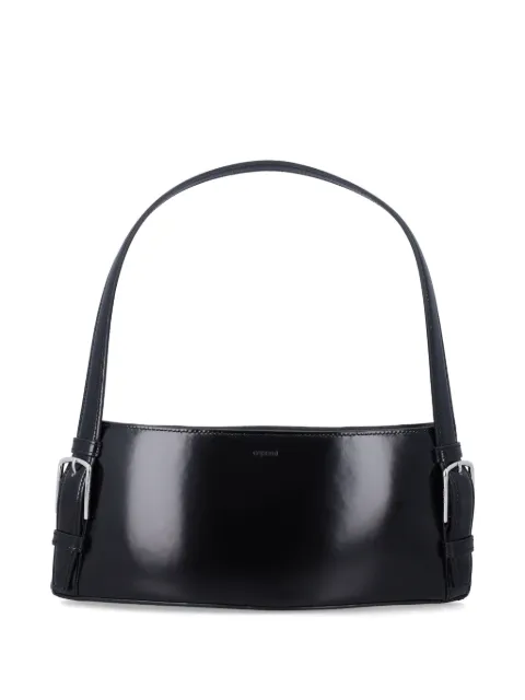 Coperni Ergonomic leather shoulder bag Black COPBA137F6045