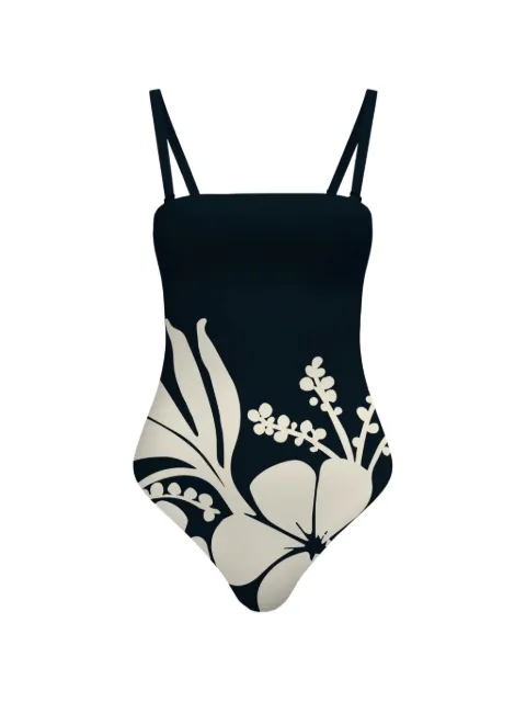 DIARRABLU floral-print swimsuit Black SNYR0ULA03