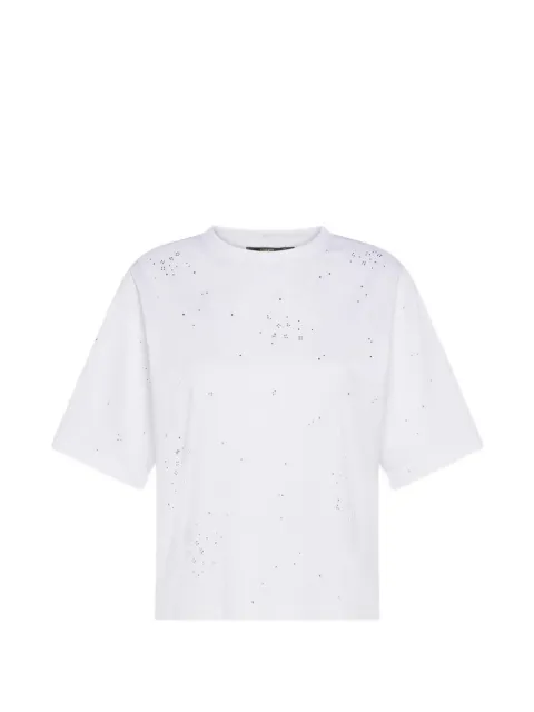 Seventy rhinestone-embellished T-shirt White MJ2111820475001