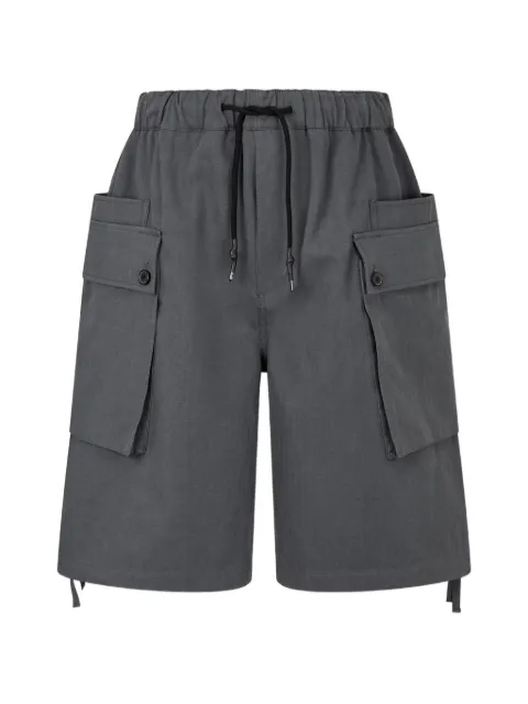 TOMBOY drawstring-waist cargo shorts Grey 9156231115