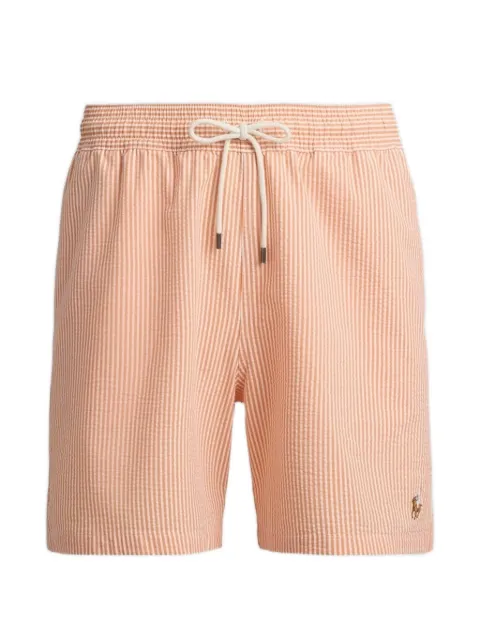Polo Ralph Lauren Traveler seersucker shorts Orange 710957784501