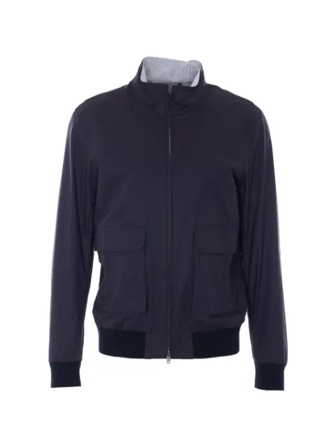 Herno high-neck zip-up jacket Blue GI000640U13164Z9200