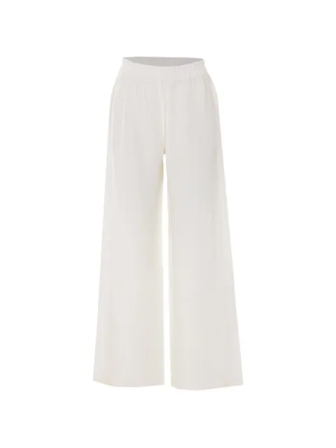 Maurizio Pecoraro wide-leg cropped trousers White W01340881OFFWHITE
